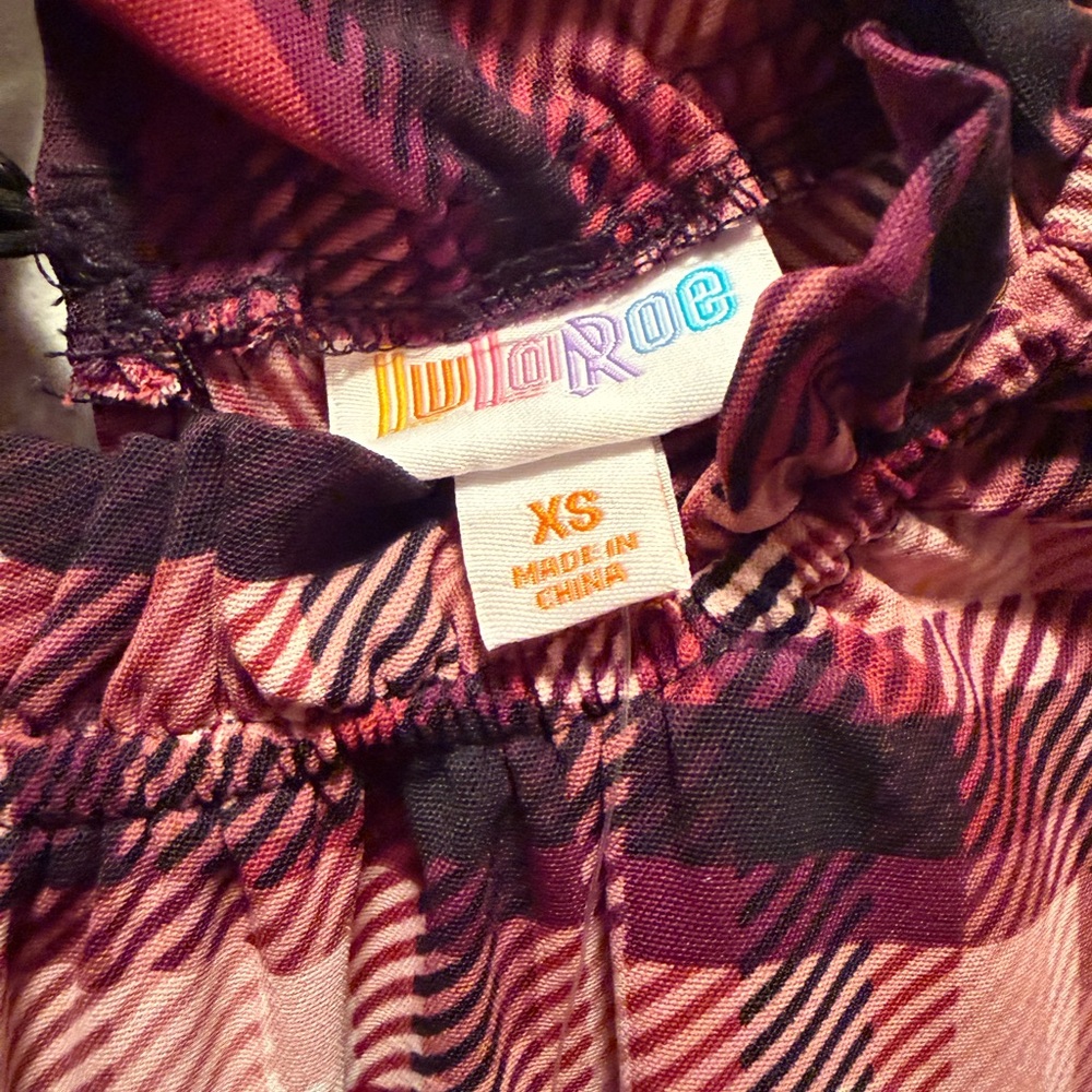 LuLaRoe Women’s Dress - Red and Black Plaid - Picture 3 of 3